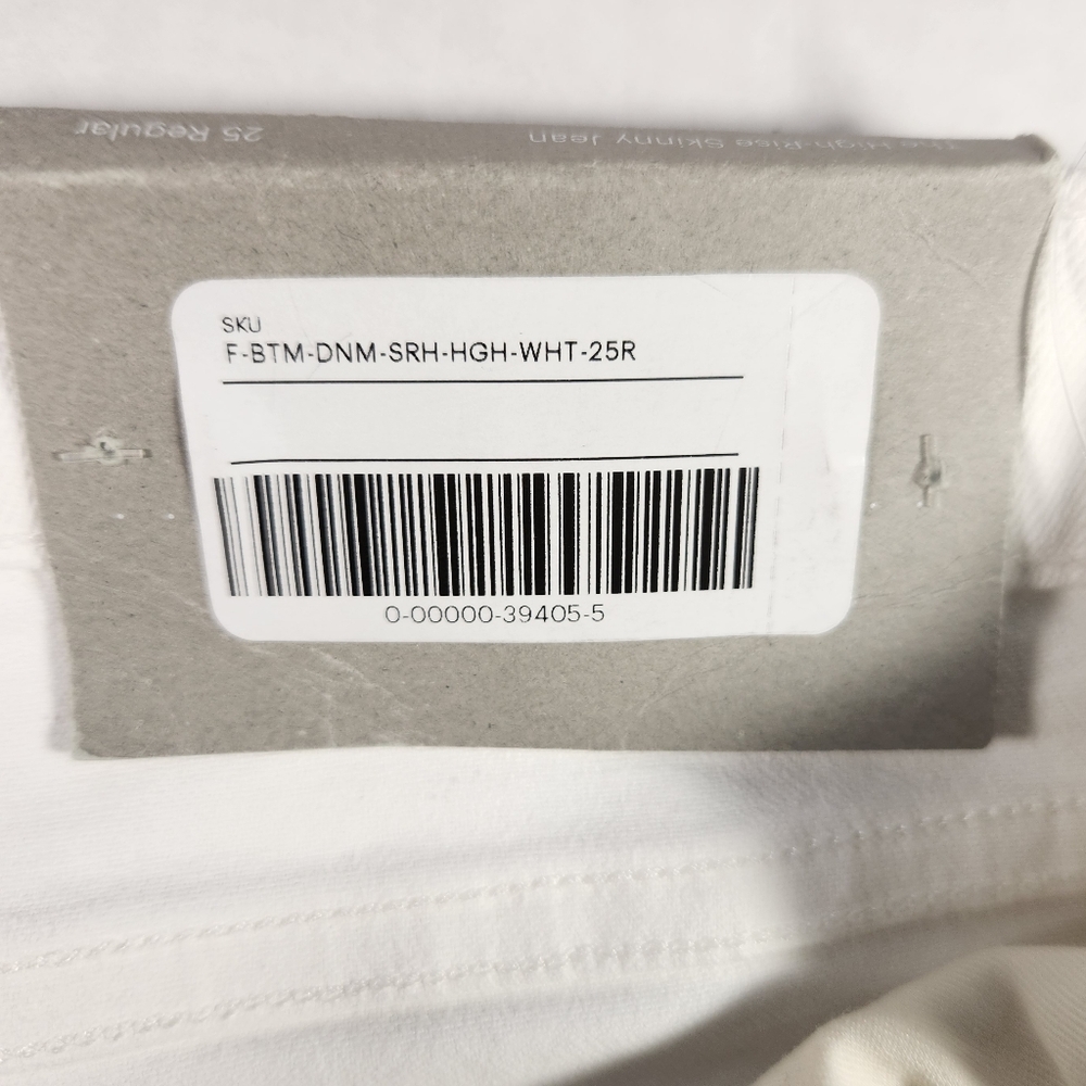 NWT Women's Everlane The High Rise Skinny Jeans - Picture 4 of 9